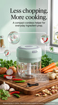 Wireless Portable Electric Mini Food Chopper
